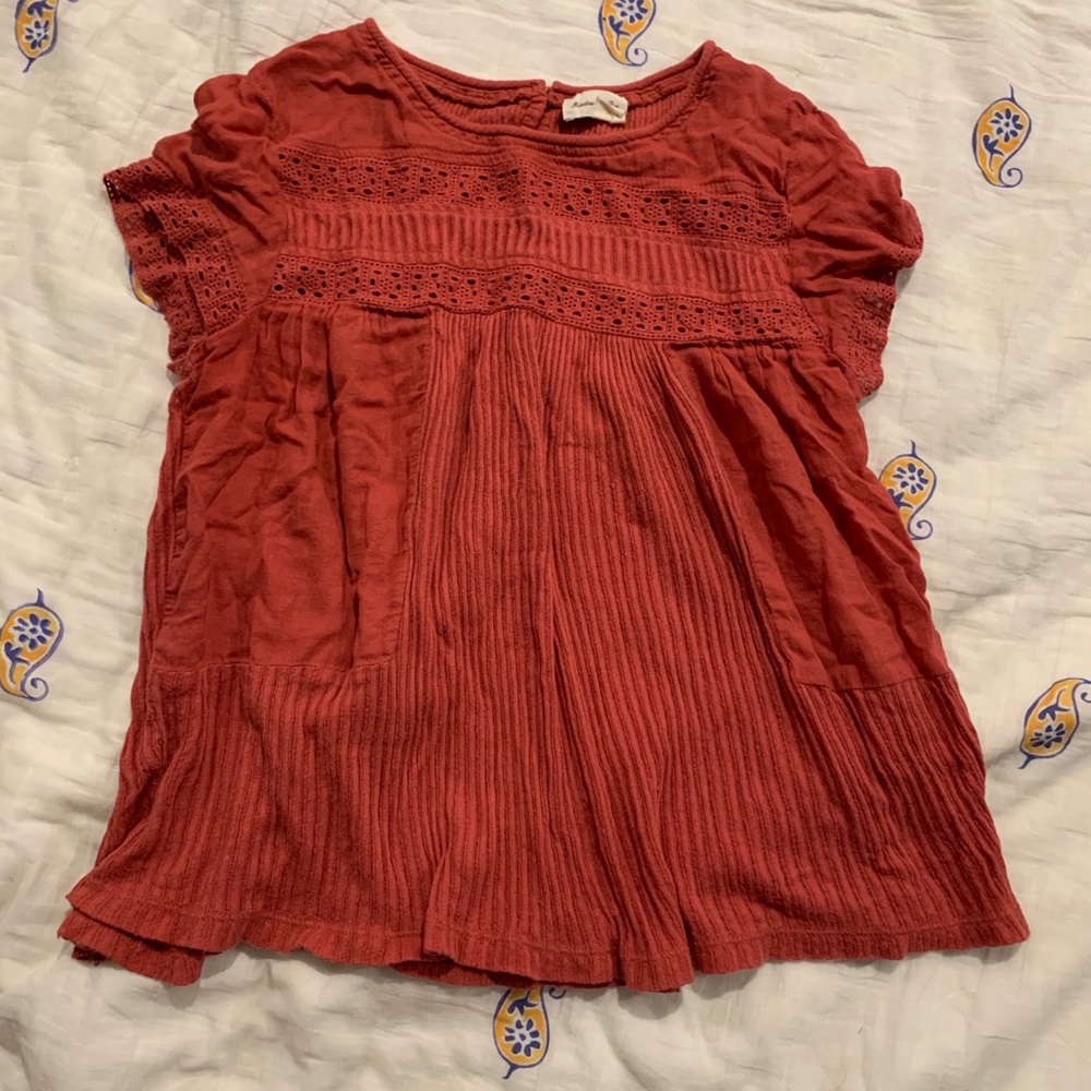 Anthropologie Meadow Rue swing top